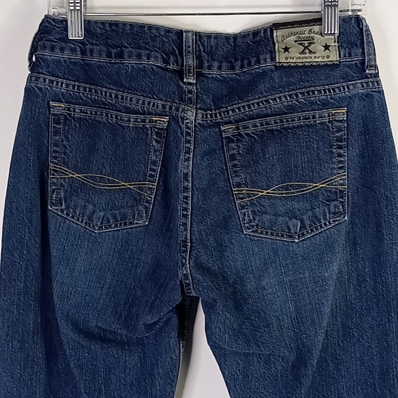 Twenty X Jackson Lower Rise Bootcut Blue Jeans Size 5/6×31 - Picture 5 of 16
